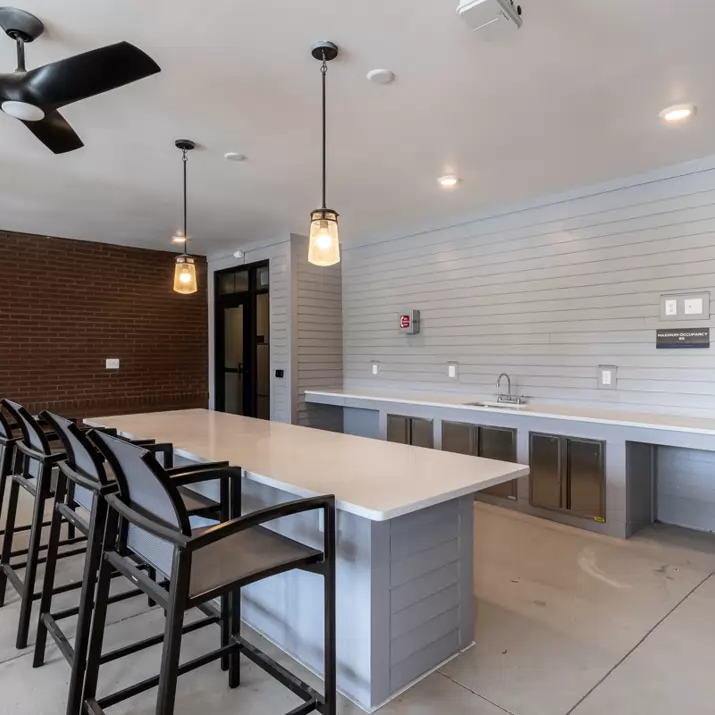 Convenient in-unit washer and dryer provided in every apartment